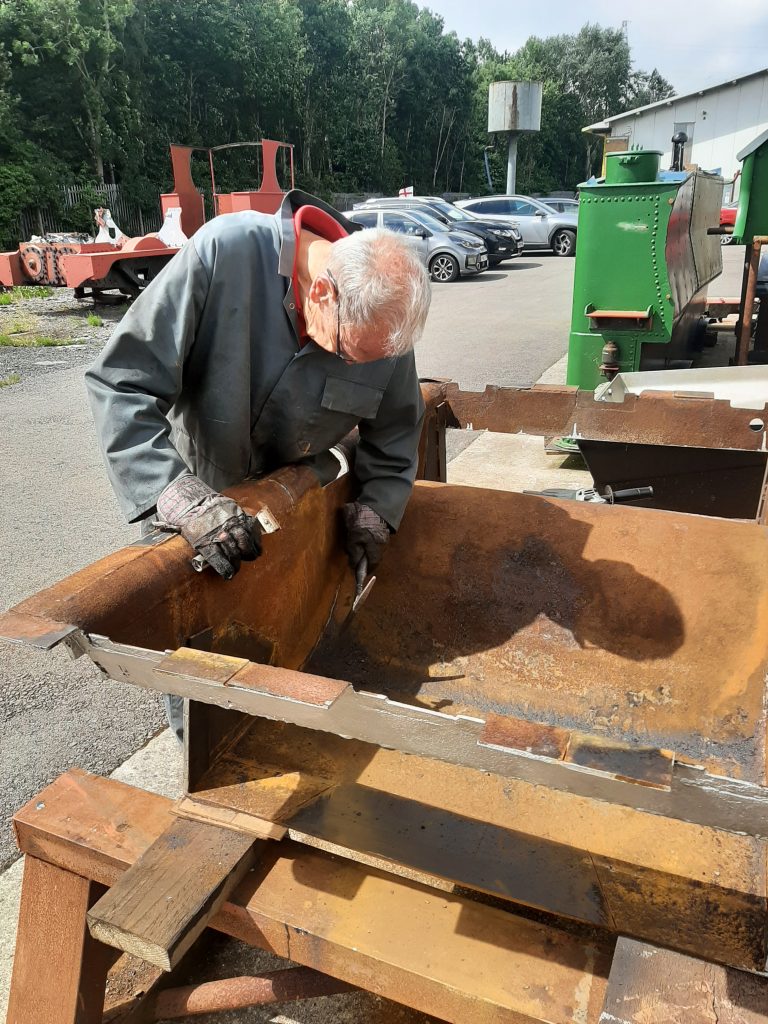 John Dixon continues his repairs to Cumbria's ashpan