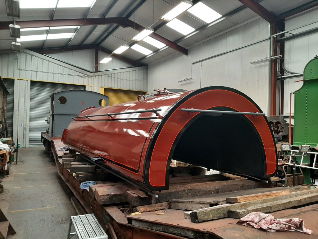Cumbria's lined out saddle tank