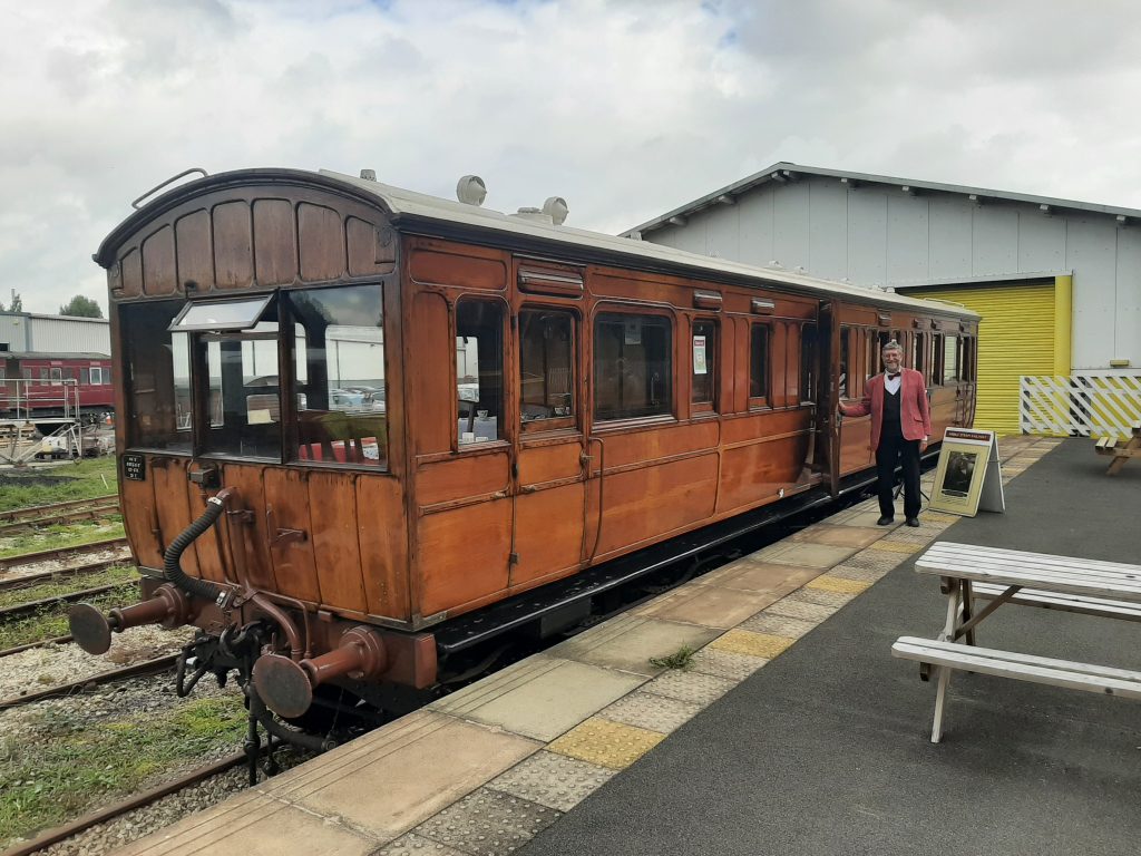 GER No. % at platform 0 during the RSR's Autumn Steam Gala.